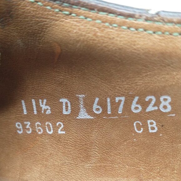 Vintage Florsheim Imperial 93602 Longwing Blucher | US 11.5 D | Made in USA main image 10